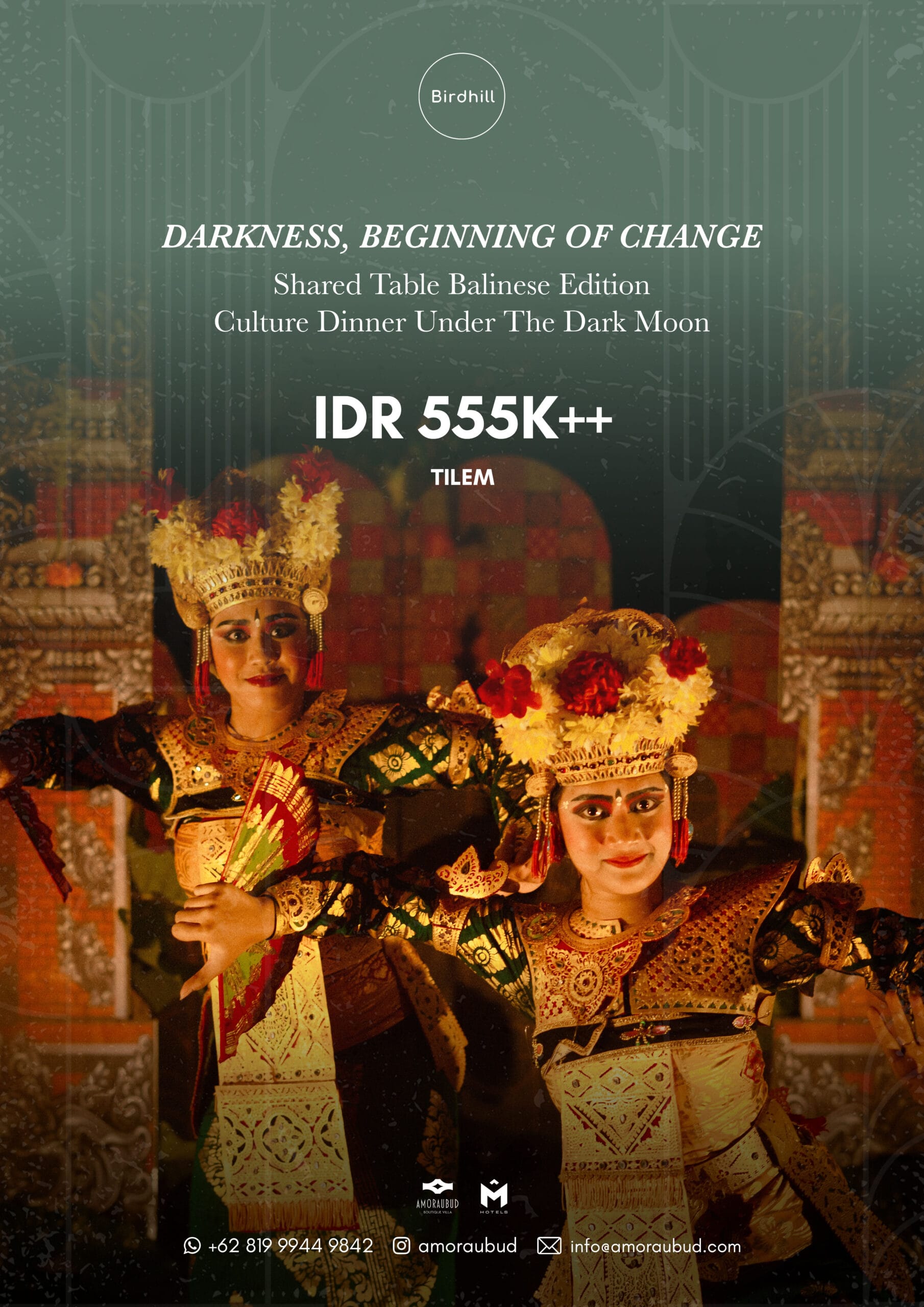 Culture Dinner Tilem Ubud restaurant