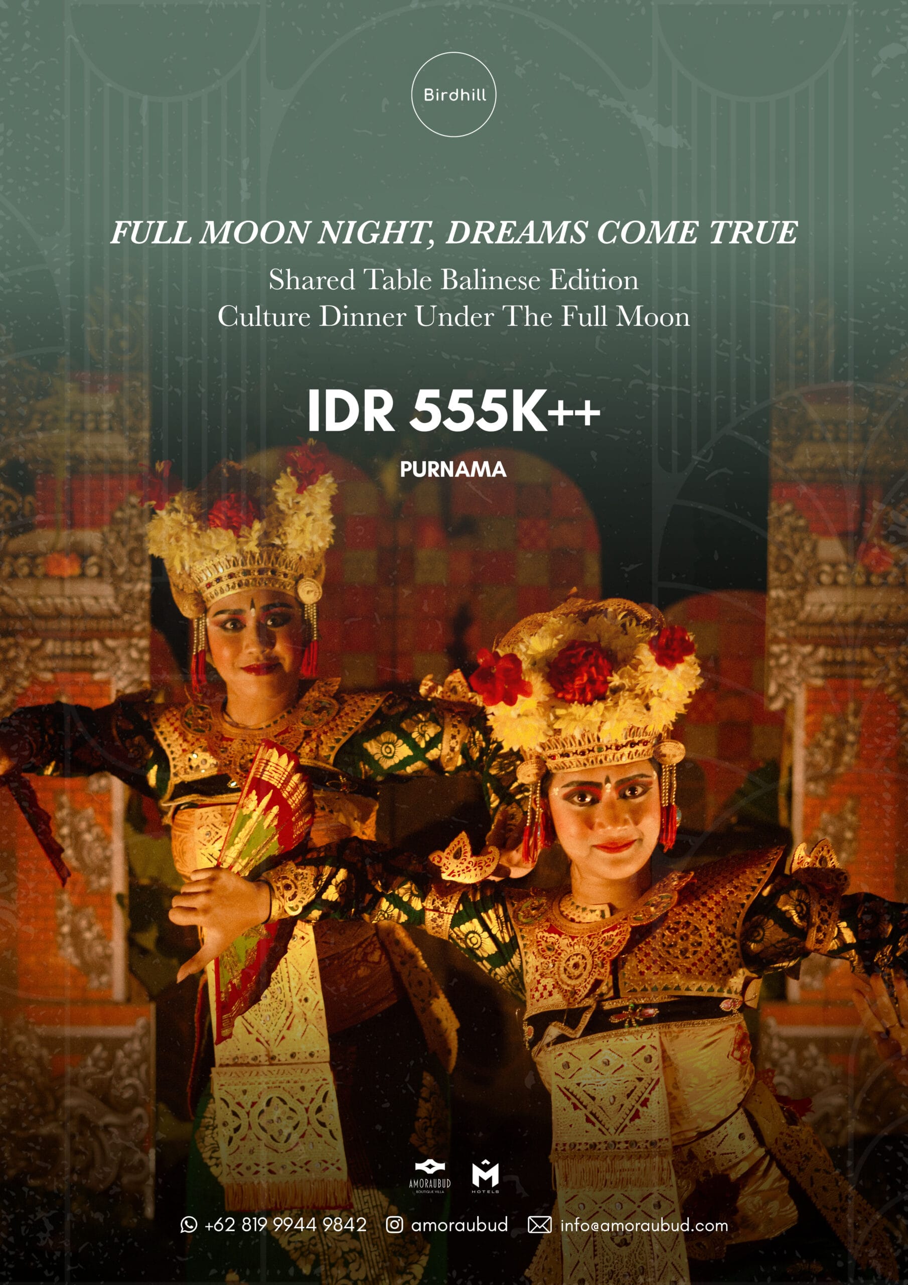 Culture dinner Purnama Ubud restaurant