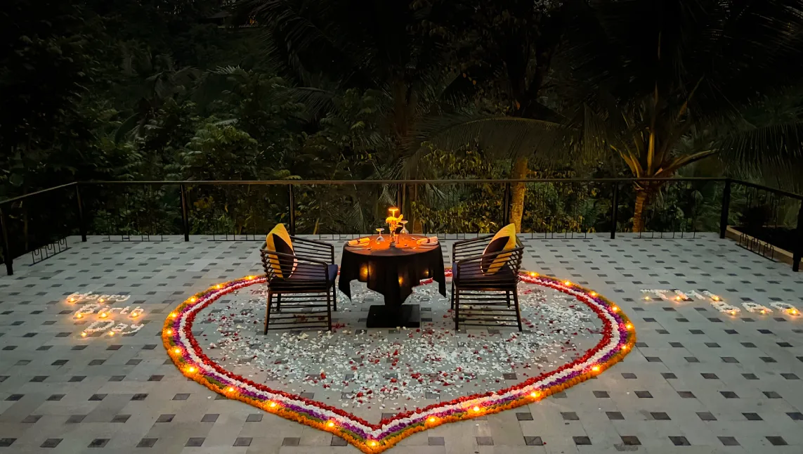ubud romantic dinner